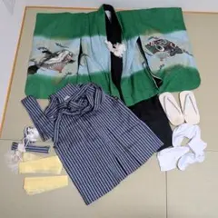 市松人形 12号 ドール 夏の装い 正絹 絽 着物 襦袢 兵児帯 透け感 単衣