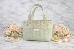 7/20-5】リバティ インド刺繍 ヌビバッグ Mサイズ - メルカリ