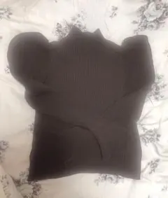 herlipto Volume Sleeve Rib Knit Tops