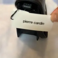 新品未使用　Pierre cardainブラックハンドバッグ 持ち手な長さ調節可のサムネイル