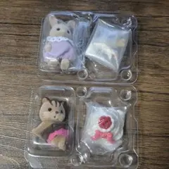 シルバニアファミリー　赤ちゃんケーキパーティ うさぎ リス