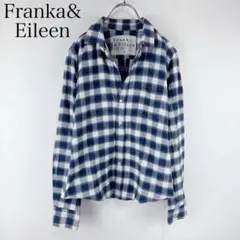 フランクアンドアイリーン　XS BARRY 長袖シャツ　フランネル　オンブレ