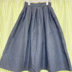 earth music＆ecology チェックスカート　レディース