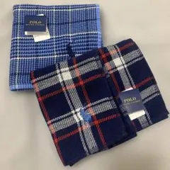 ♦︎ラルフローレン ガーゼ タオルハンカチ 2枚セット