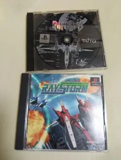 PS レイストーム　レイクライシス　プレイステーション TAITO　タイトー