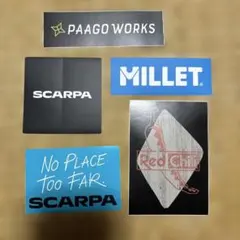 m*p様 アウトドアブランド ステッカーセット