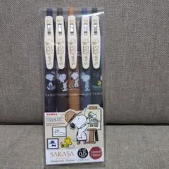 新品未使用　サラサ　ボールペン　スヌーピー　リミテッドエディション　sarasa