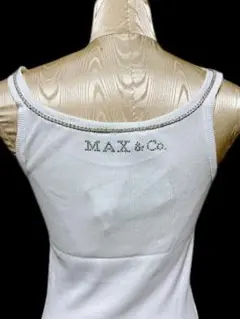 MAX&Co. マックスアンドコー タンクトップ キャミソール ホワイト S