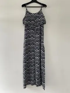 GU キャミワンピース L ネイビー/ホワイト