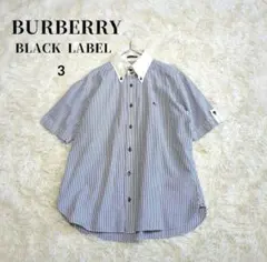 BURBERRY BLACK LABEL ストライプシャツ