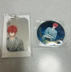 ヒプノシスマイク ヒプマイ　オンラインくじ　アクキー　缶バッジ　観音坂独歩