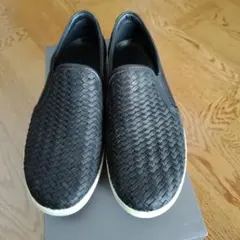 ECCO ブラックレザー ローファーのサムネイル