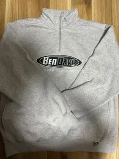 BEN DAVIS ベンデイビス ハーフジップ スウェット Lのサムネイル