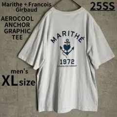 瑪麗泰·弗朗索瓦·吉爾博 短袖T恤 拱形Logo 錨 白色 XL