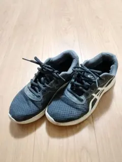 ASICS スニーカー LAZERBEAM ブラック 24.0cm 使用品