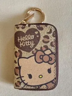 ハローキティ ヒョウ柄小型ケース
