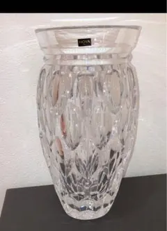 新品　美品　HOYA クリスタル花瓶 透明　お祝い