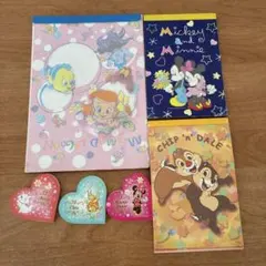 ＊ディズニーメモ帳セット＊