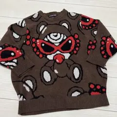HYSTERIC MINI ニット 130cm ブラウン
