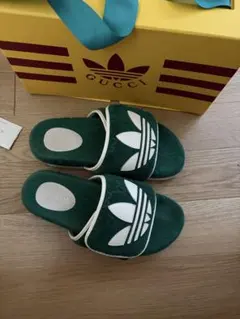 【確実正規品】GUCCI adidas サンダル　27cm