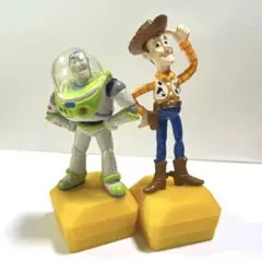トイ・ストーリー ウッディ＆バズ フィギュア水鉄砲2点セット - メルカリ