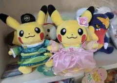 ポケパーク 限定 ピカチュウ & イーブイ ぬいぐるみ 特大サイズ 2体