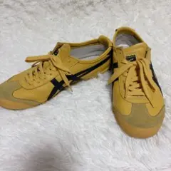 ゆうき様専用 オニツカタイガー メキシコ66 イエロー×ブラック 27.5cm