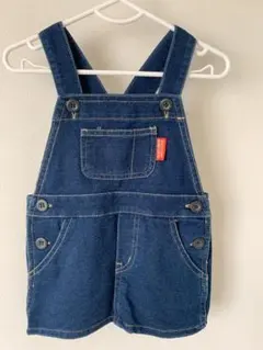 デニムジャンパースカート　80