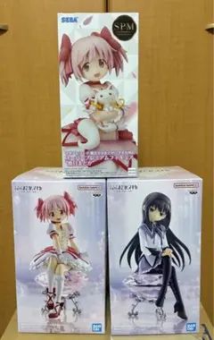 魔法少女まどか☆マギカ プライズフィギュア 3点セット まとめ売り まどマギ