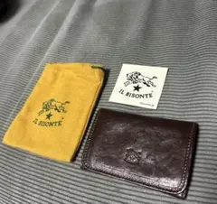 IL BISONTE イルビゾンテ　ブラウン 名刺入れ