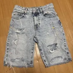 ZARA デニムショートパンツ 140