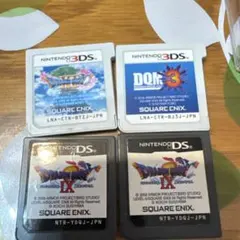 ドラゴンクエストシリーズソフト4本セット