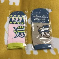 嵐Blast in Miyagi 靴下2足セット ピンク・ブラウン