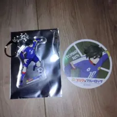 コジマ×ブルーロック　コラボ　アクリルキーホルダー　糸師凛　ステッカー付き