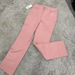 B-THREE 裏起毛ストレッチパンツ ピンク Sサイズ