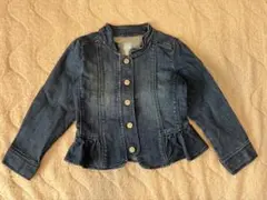 baby gap ダークブルーデニムジャケット 105 100