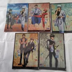 銀魂 A4クリアファイル　 5枚セット