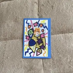 西畑大吾 ↔元木湧 手描きデコフォトカード 厚紙