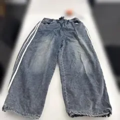 PRESENCE デニムパンツ イージーパンツ サイドラインのサムネイル