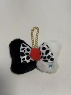 ヴィランズ　クルエラ キーホルダー