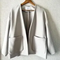 【美品】UNITED ARROWS ノーカラージャケット入学式などに