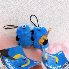 パペットスンスン 指パペット 指人形 ２種セット　ギター　マスコット　ぬいぐるみ