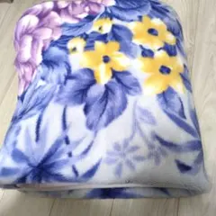 アクリル毛布 140cm×240cm 花柄 日本製 - メルカリ