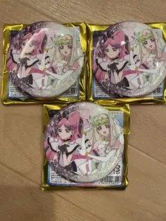 キミとアイドルプリキュア♪ キミプリ展 キュアキッス キュアズキューン 缶バッジ