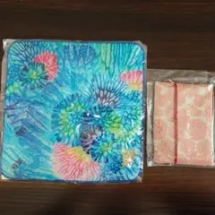 首里琉染 KANA-SANGO タオルハンカチ /ティッシュケース