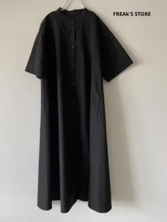 FREAk'S STORE シャツワンピ　黒