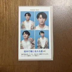 SnowMan 向井康二 証明写真2024