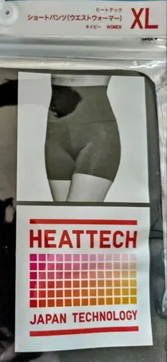 HEATTECH ショートパンツ XL ネイビーのサムネイル