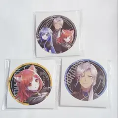 にじさんじ くじスクエア 缶バッジ イブラヒム ラトナ・プティ