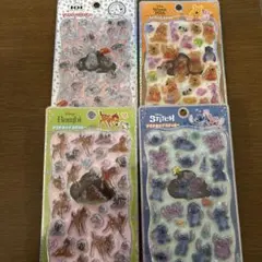 【正規品】プチドロップ ステッカー 新作 ディズニー 4種セット